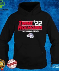 Gonzaga Bulldogs Timme ’22 Holmgren Guys Being Dudes logo T shirt