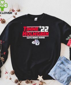 Gonzaga Bulldogs Timme ’22 Holmgren Guys Being Dudes logo T shirt