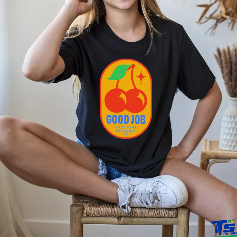 Good Job Cherry Midnight Organic CO New logo shirt Good Job Cherry Midnight Organic CO New logo shirt
