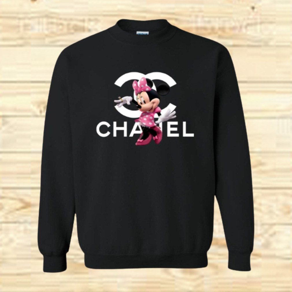 Clothing Chanel Mickey Pink Pullover Sweatshirt