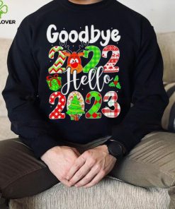 Goodbye 2022 Hello 2023 Happy New Year Christmas shirt