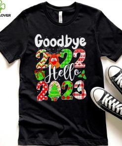 Goodbye 2022 Hello 2023 Happy New Year Christmas shirt