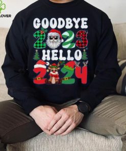 Goodbye 2023 Hello 2024 Merry Christmas Happy New Year 2024 Gift Toddler T Shirt 1 Goodbye 2023 Hello 2024 Merry Christmas Happy New Year 2024 Gift Toddler T Shirt