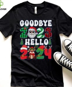 Goodbye 2023 Hello 2024 Merry Christmas Happy New Year 2024 Gift Toddler T Shirt 3 Goodbye 2023 Hello 2024 Merry Christmas Happy New Year 2024 Gift Toddler T Shirt
