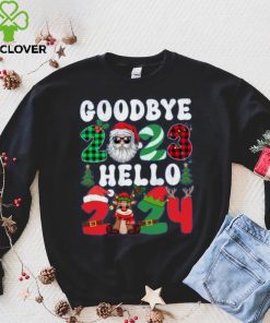 Goodbye 2023 Hello 2024 Merry Christmas Happy New Year 2024 Gift Toddler T Shirt 5 Goodbye 2023 Hello 2024 Merry Christmas Happy New Year 2024 Gift Toddler T Shirt