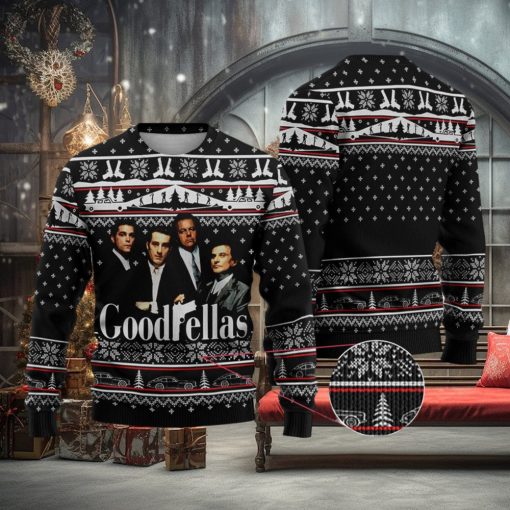 Goodfellas Ugly Goodfellas Movies Christmas Sweater Family Christmas Party