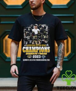 Goodyear Cotton Bowl Champions 2023 Missouri Tigers December 29 2023 At At T Stadium In Arlington Texas T Shirt