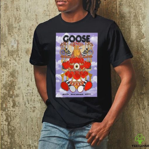 Goose At Red Hat Amphitheater in Raleigh NC June 18 2024 Poster Shirt