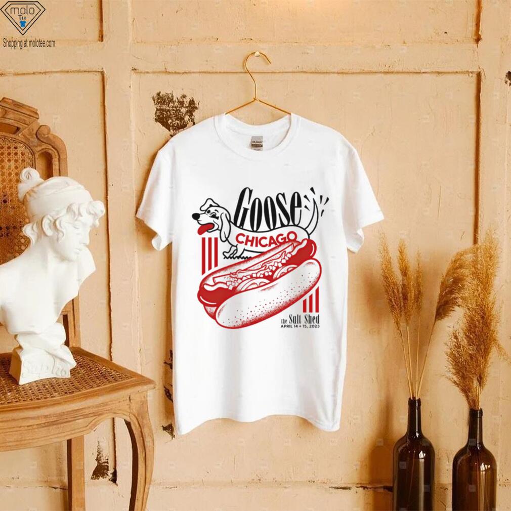 Goose Chicago the Salt shed April 2023 art shirt Goose Chicago the Salt shed April 2023 art shirt