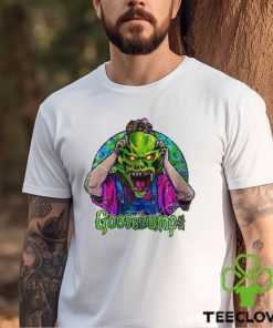 Goosebumps The Haunted Mask Sweathoodie, sweater, longsleeve, shirt v-neck, t-shirt Curly Shirt R L Stine Unisex