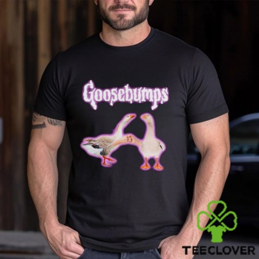 Goosebumps hand to hand meme hoodie, sweater, longsleeve, shirt v-neck, t-shirt