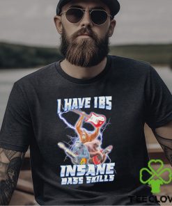 Gorilla Rock N’ Roll I have IBS insane bass skills lightning shirt