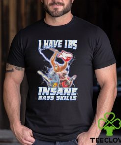 Gorilla Rock N’ Roll I have IBS insane bass skills lightning shirt