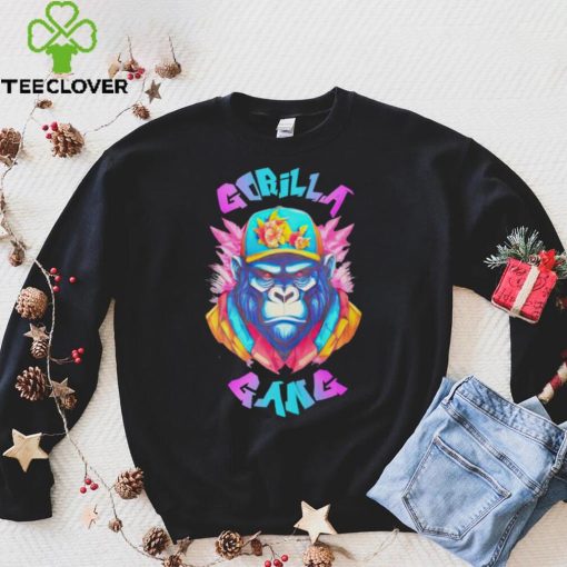 Gorilla gang graphic T shirt