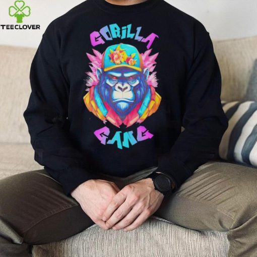 Gorilla gang graphic T shirt