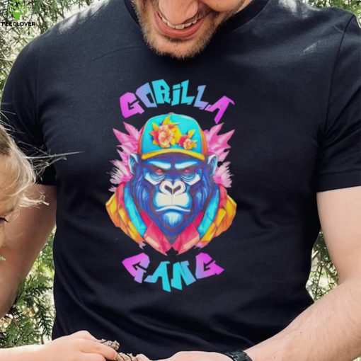 Gorilla gang graphic T shirt