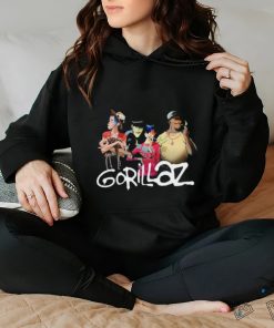 Gorillaz Group With Deer Stonewashed Shirts