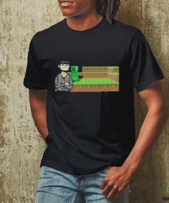 Gorillaz Struggle Tweets Minecraft Creeper Murdoc Niccals Shirt