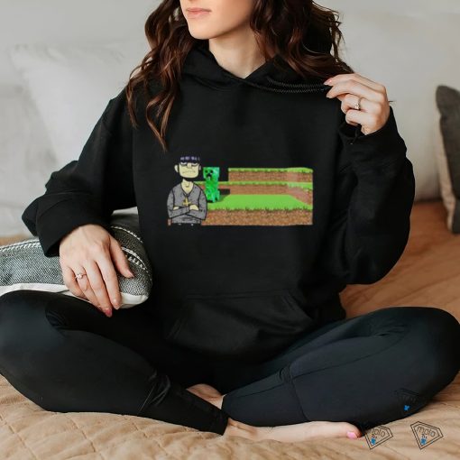Gorillaz Struggle Tweets Minecraft Creeper Murdoc Niccals Shirt