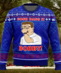 Gosh Dang It Bobby King Of The Hill For Christmas Gifts 3D Printed Ugly Christmas Sweater