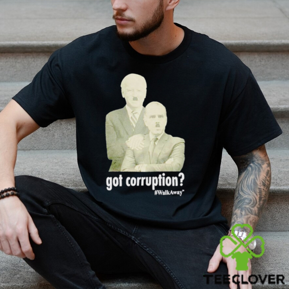Got Corruption Walkaway Joe and Hunter Biden shirt Got Corruption Walkaway Joe and Hunter Biden shirt
