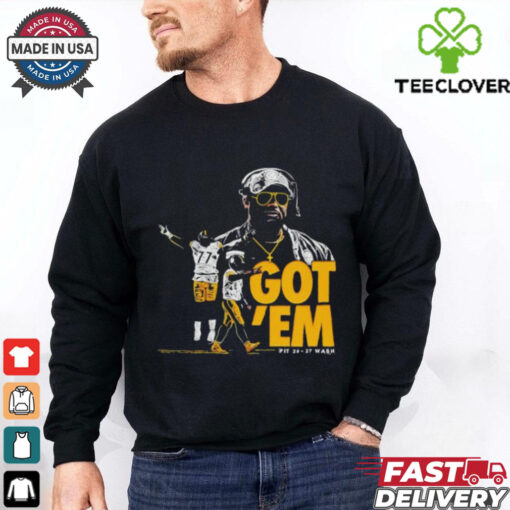 Got ‘Em Pittsburgh Steelers 28 27 Washington Commanders Shirt