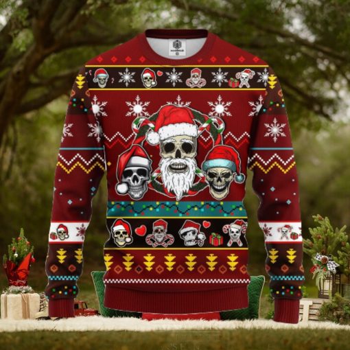 Goth Ugly Christmas Sweater Red Brown Ideas For Men Women