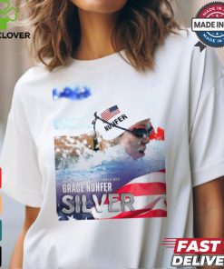 Grace Nuhfer Team USA Silver Medal Women’s 100m Butterfly S13 Paris Paralympics Poster t shirt
