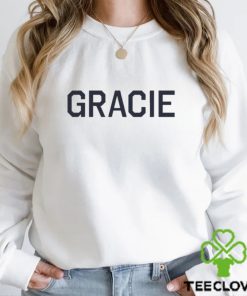 Gracie Abrams Hq Gracie White Varsity Shirt