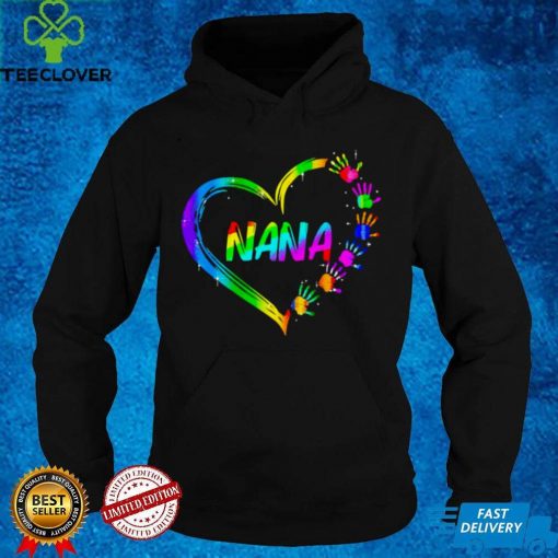 Gradient Heart Shape Nana Shirt