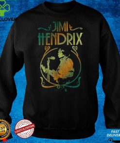 Gradient Poster Jimi Hendrix T Shirt