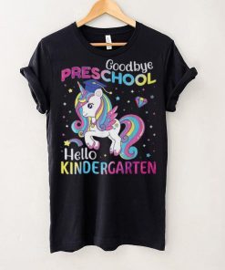 Graduation 2024 Goodbye Preschool Hello Kindergarten Unicorn T Shirt