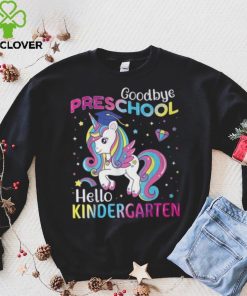 Graduation 2024 Goodbye Preschool Hello Kindergarten Unicorn T Shirt