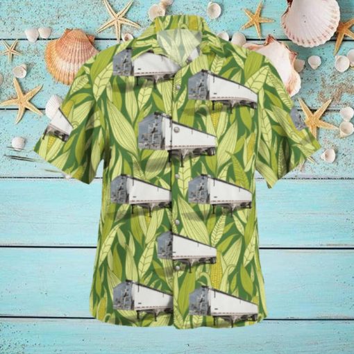 Grain Trailer Hawaiian Shirt Seashell For Summer