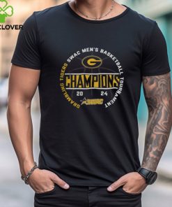 Grambling Tigers Blue 84 Unisex 2024 SWAC Men's Basketball Conference Tournament Champions T Shirt