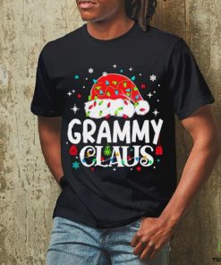 Grammy claus Santa hat Christmas lights hoodie, sweater, longsleeve, shirt v-neck, t-shirt