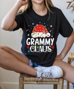 Grammy claus Santa hat Christmas lights hoodie, sweater, longsleeve, shirt v-neck, t-shirt