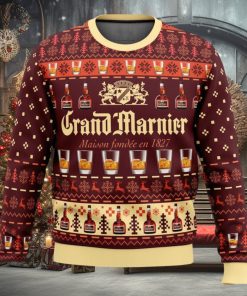 Grand Marnier Cute Ugly Christmas Sweater Christmas Gift For Family
