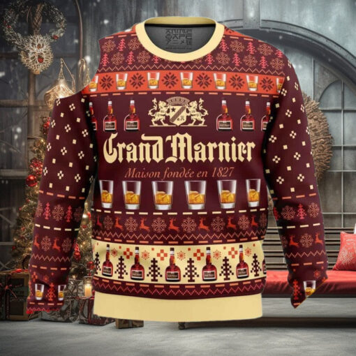 Grand Marnier Woolen Christmas Ugly Sweater