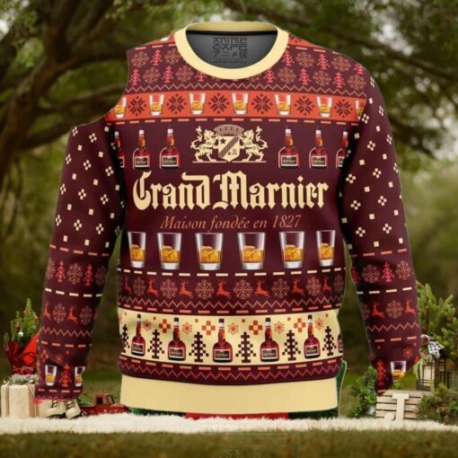 Grand Marnier Woolen Christmas Ugly Sweater