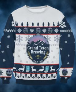 Grand Teton Brewing Beer Ugly Christmas Sweater, Faux Wool Sweater, Gifts For Beer Lovers, International Beer Day, Best Christmas Gifts For 2022 – Prinvit