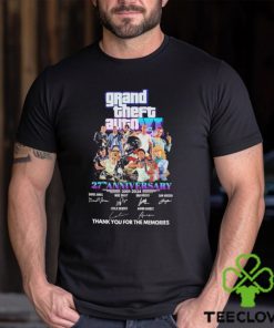 Grand Theft Auto VI 27th Anniversary 2001 – 2024 Thank You For The Memories Shirt