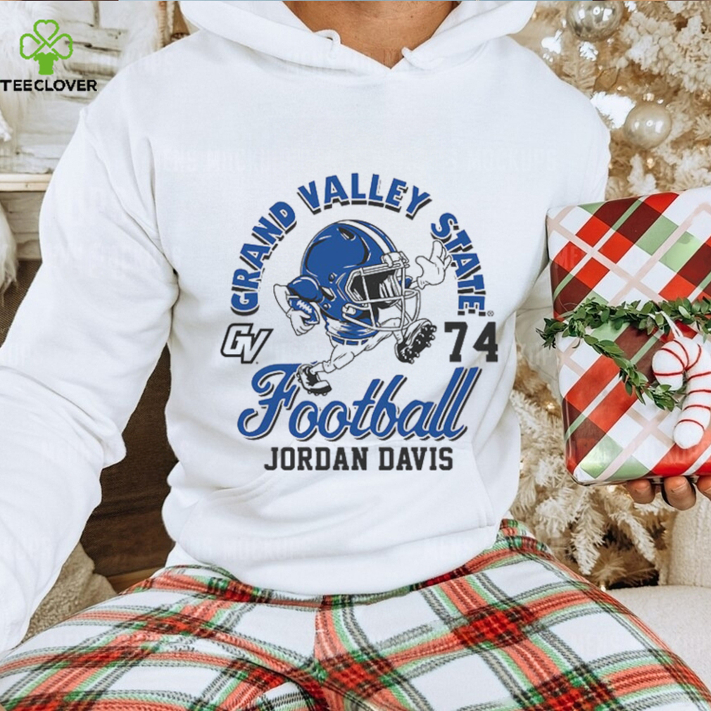 Grand Valley NCAA Football Jordan Davis T Shirt Grand Valley NCAA Football Jordan Davis T Shirt