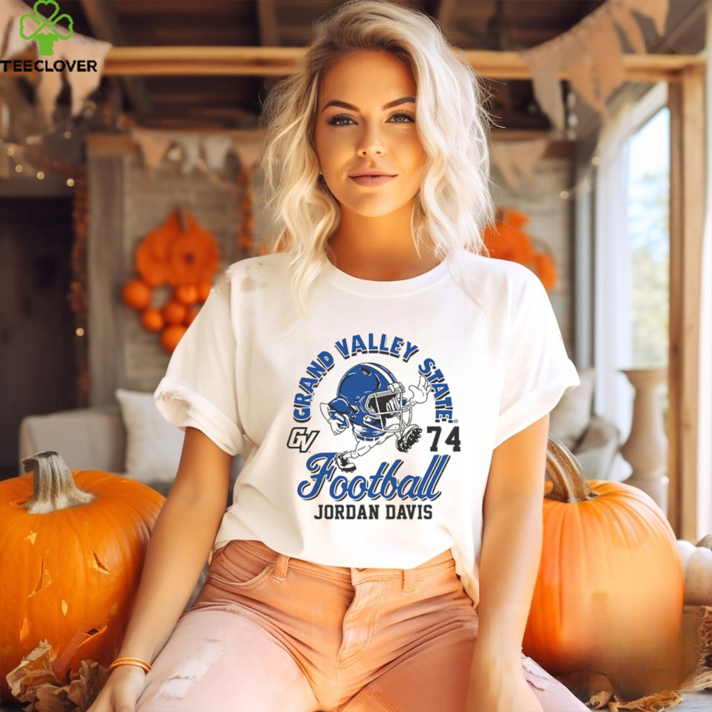 Grand Valley NCAA Football Jordan Davis T Shirt Grand Valley NCAA Football Jordan Davis T Shirt