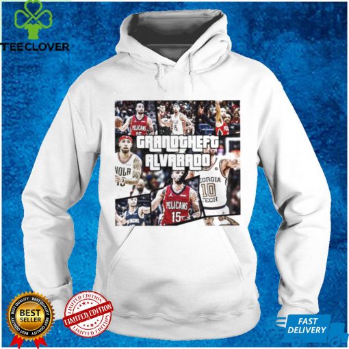 GrandTheft Alvarado Basketball photo shirt