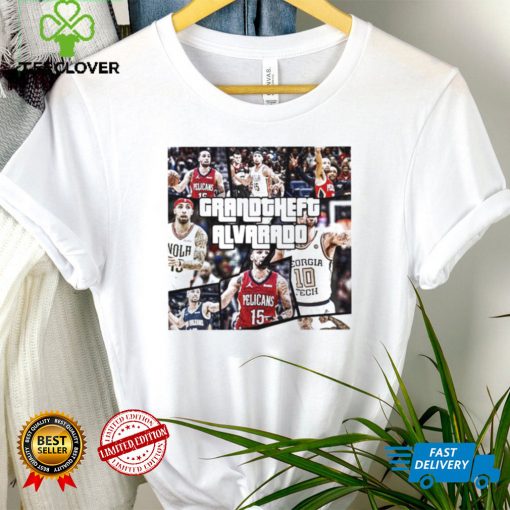 GrandTheft Alvarado Basketball photo shirt