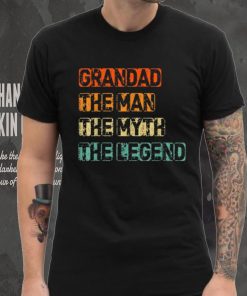 Grandad Man The Myth Legend Father’s Day T shirt