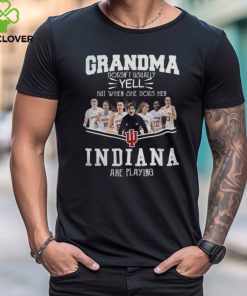 Grandma Doesn’t Usually Yell But When She Does Her Indiana Hoosiers Women’s Basketball Are Playing Tee hoodie, sweater, longsleeve, shirt v-neck, t-shirt