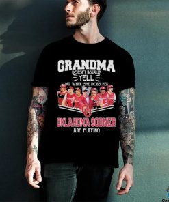 Grandma Doesn’t Usually Yell But When She Does Her Oklahoma Sooners Softball Are Playing Shirt