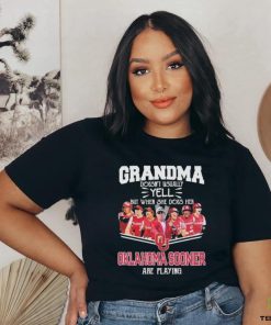 Grandma Doesn’t Usually Yell But When She Does Her Oklahoma Sooners Softball Are Playing Shirt